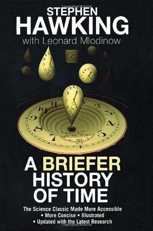 Book cover of A Briefer History of Time by Stephen Hawking, Leonard Mlodinow