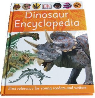 Book cover of First Dinosaur Encyclopedia by Caroline Bingham