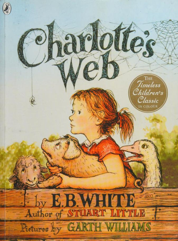 Book cover of Charlotte's Web by E.B. White