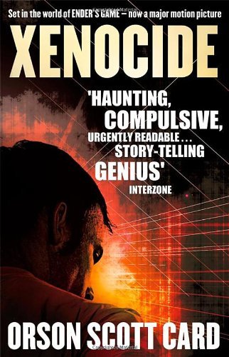 Book cover of Xenocide by Orson Scott Card ( AO SEN SI KE TE KA DE )