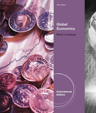 Book cover of Global Economics by Robert J. Carbaugh