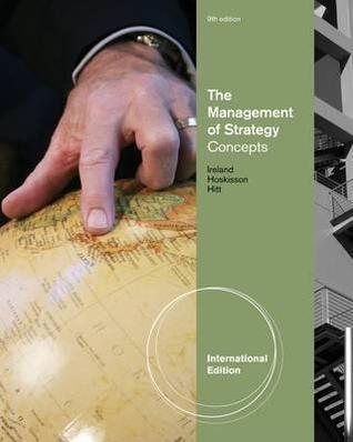Book cover of The Management of Strategy Concepts by Michael A. Hitt