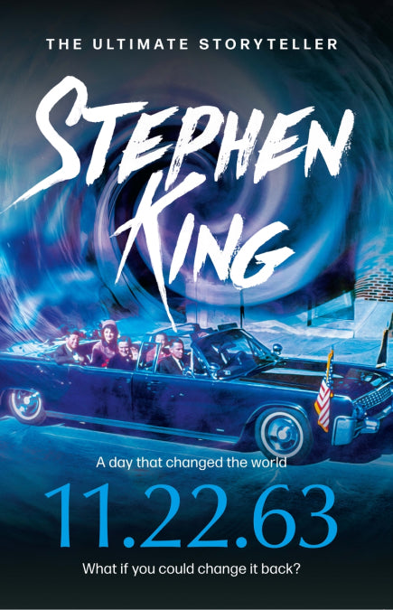 Book cover of 11.22.63 by Stephen        King