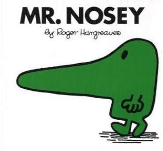 Book cover of Mr. Nosey by Roger Hargreaves