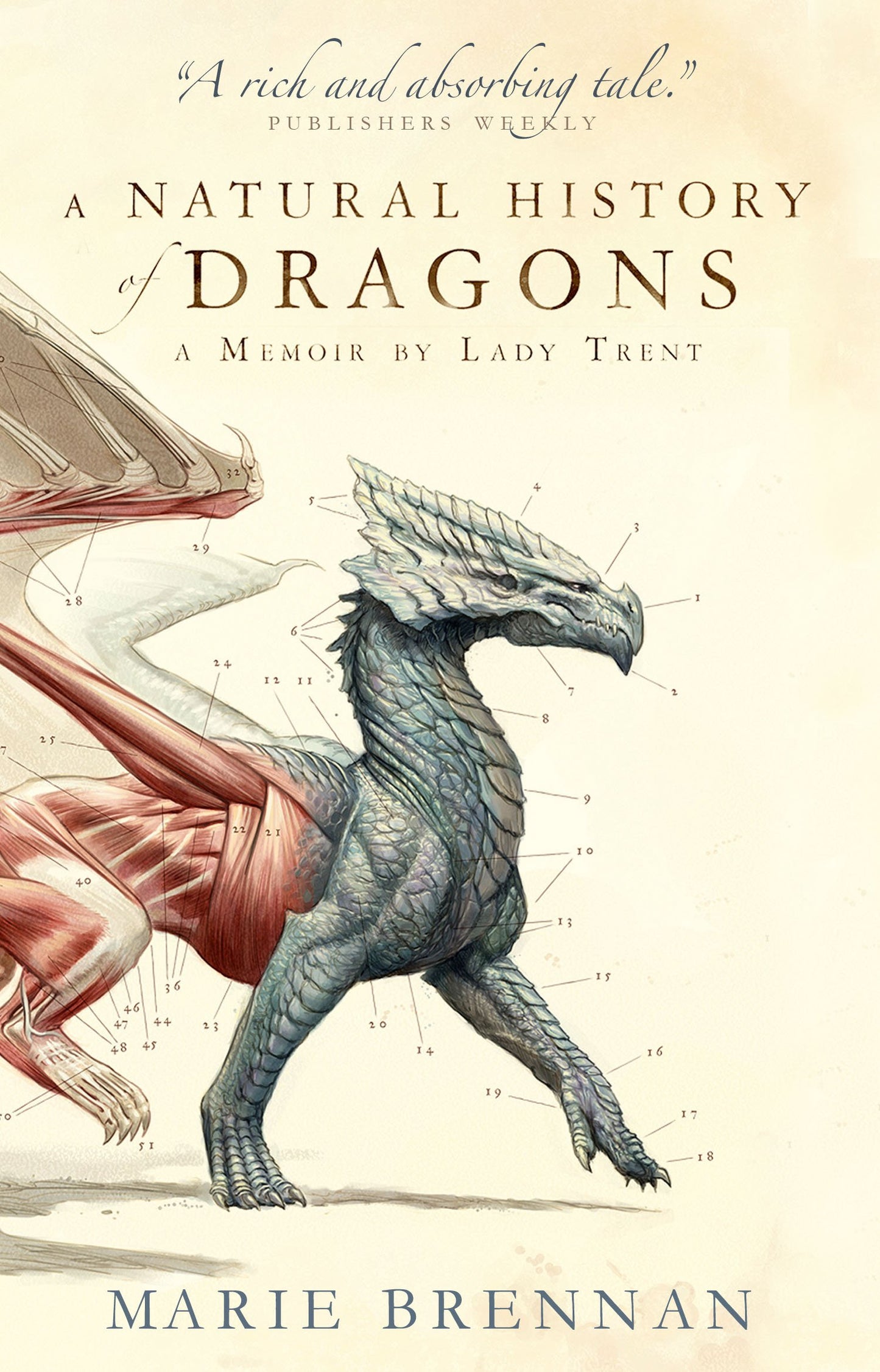 Book cover of A Natural History Of Dragons by Marie Brennan, Todd Lockwood (Illus.)