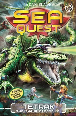 Book cover of Tetrax The Swamp Crocodile by Adam Blade
