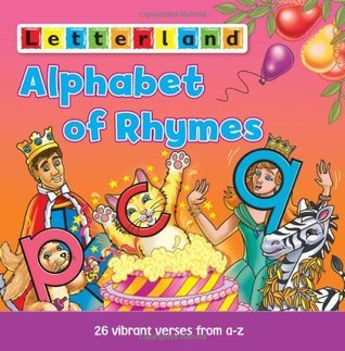 Book cover of An Alphabet of Rhymes by Linda            Jones, The Geri Livingstone Studio (Illus.), Susi Martin (Designer), Lyn Wendon (Director)