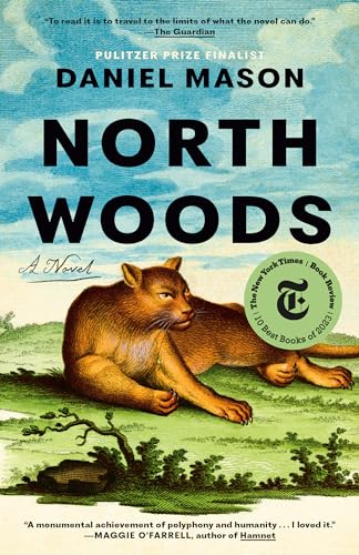 Book cover of North Woods by Daniel       Mason