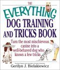 Book cover of The Everything Dog Training And Tricks Book by Gerilyn J. Bielakiewicz