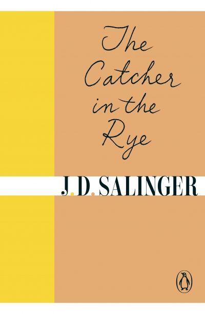 Book cover of The Catcher in the Rye by J.D. Salinger