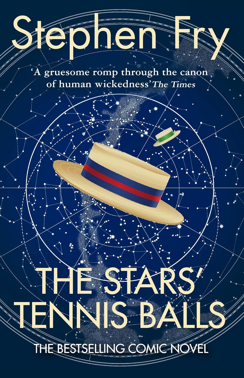 Book cover of The Stars Tennis Balls by Stephen Fry