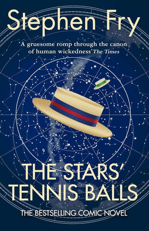 Book cover of The Stars Tennis Balls by Stephen Fry