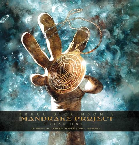 Book cover of The Mandrake Project: Year One by Bruce Dickinson, Tony Lee, Staz Johnson (Illus.), Piotr Kowalski (Illus.)