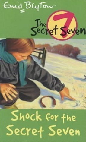 Book cover of Shock for the Secret Seven by Enid Blyton