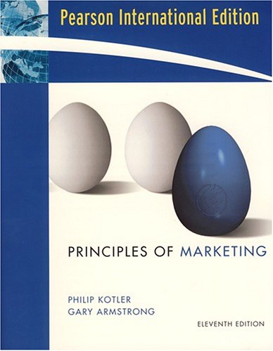 Book cover of Principles Of Marketing by Philip Kotler
