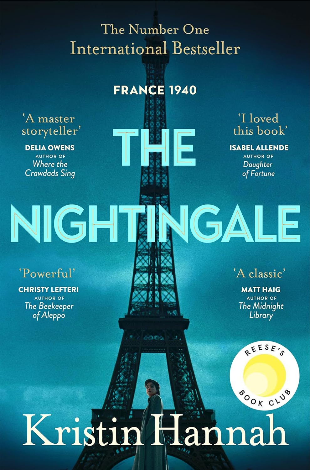 Book cover of The Nightingale by Kristin Hannah