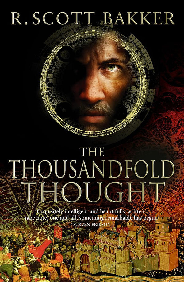 Book cover of The Thousandfold Thought by R. Scott Bakker