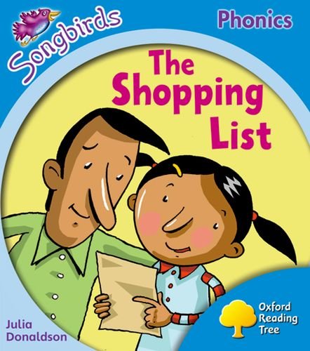 Book cover of The Shopping List by Julia Donaldson, Clare Kirtley
