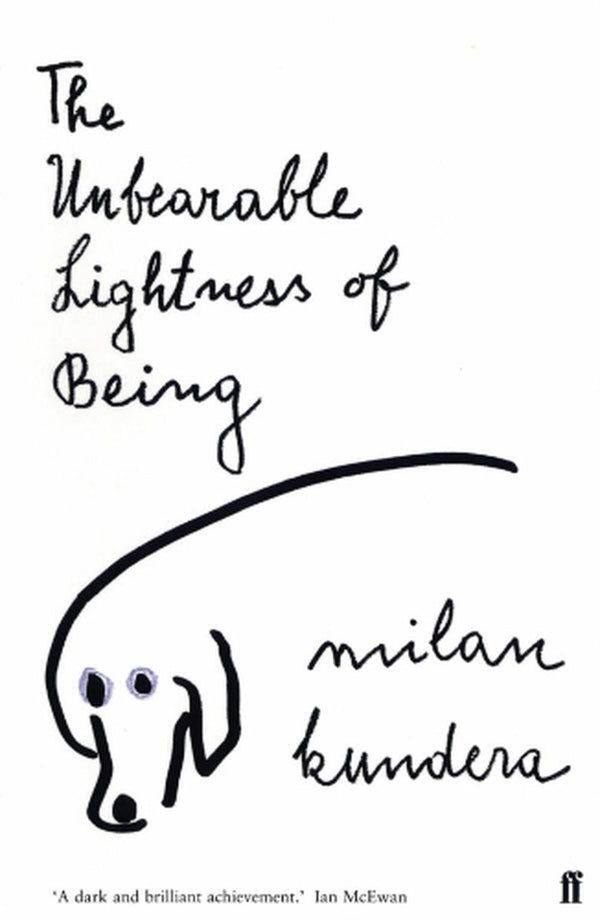 Book cover of The Unbearable Lightness of Being by Milan Kundera, Michael Henry Heim (Trans.)