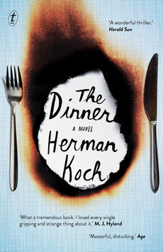 Book cover of The Dinner by Herman Koch, Sam Garrett (translator)