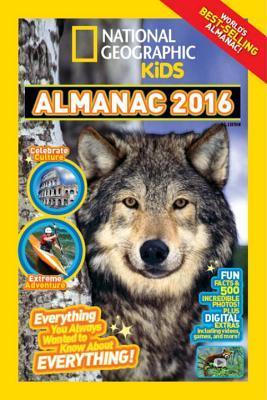 Book cover of National Geographic Kids Almanac 2016 by National Geographic Kids