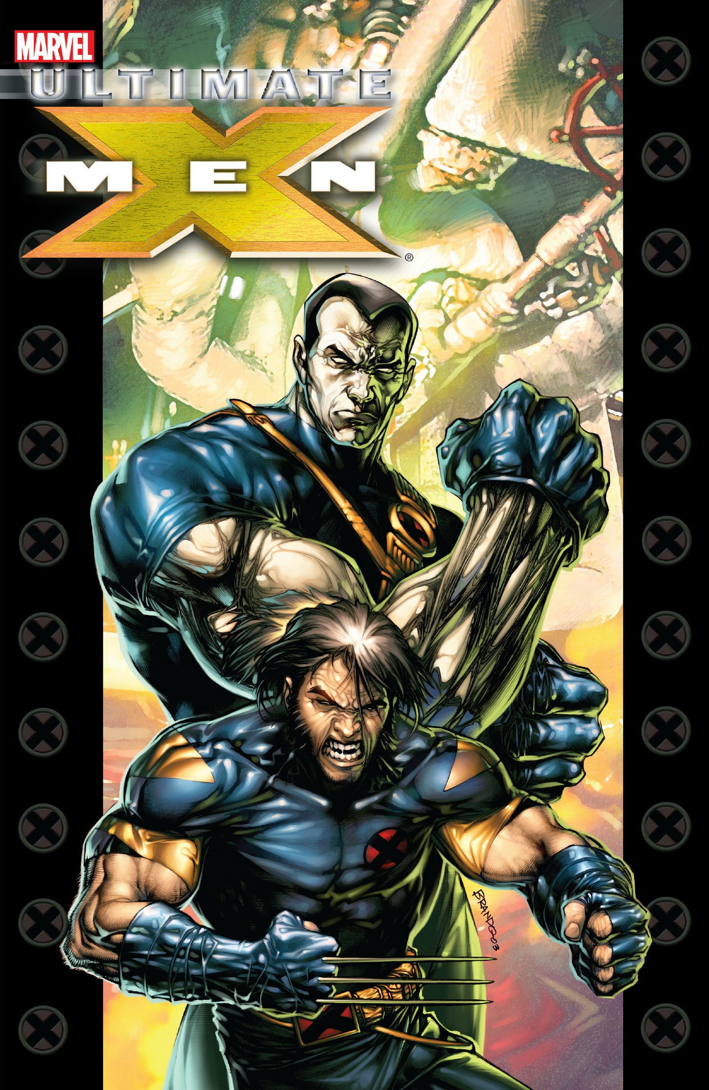 Book cover of Ultimate X-Men Collection, Book 5 by Brian K. Vaughan, Brandon Peterson (Illus.), Andy Kubert (Illus.)
