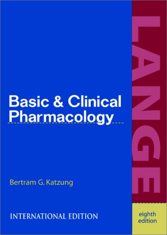 Book cover of Basic And Clinical Pharmacology by Bertram G Katzung
