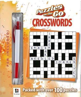 Book cover of Puzzles On The Go Crossword Series 5 by Hinkler Books
