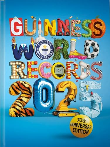 Book cover of Guinness World Records 2025 by Guinness World Records, Unknown Author
