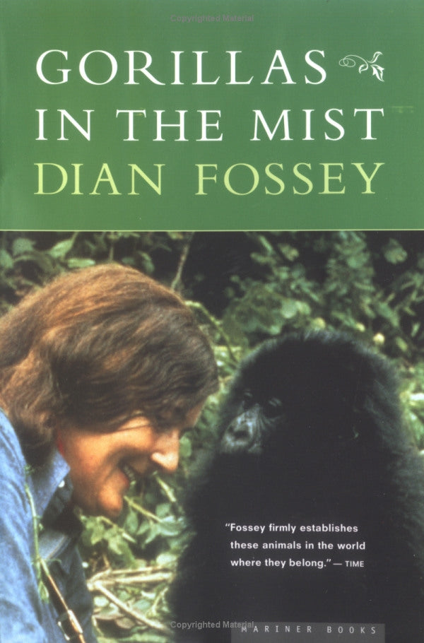 Book cover of Gorillas In The Mist by Dian Fossey