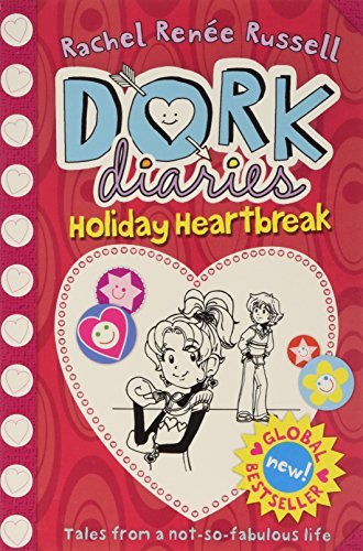 Book cover of Dork Diaries: Holiday Heartbreak by Rachel Renée Russell