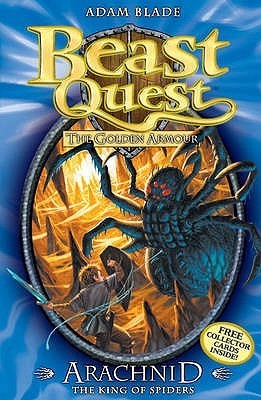 Book cover of Arachnid The King Of Spiders by Adam Blade