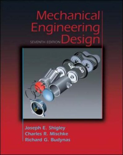 Book cover of Mechanical Engineering Design by Richard G Budynas