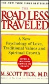Book cover of The Road Less Traveled by M. Scott Peck