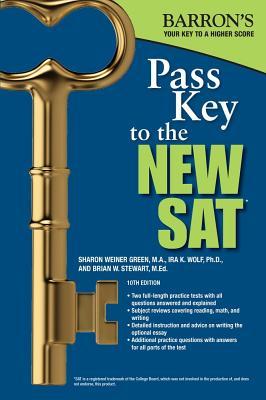 Book cover of Barron's Pass Key To The New Sat by Sharon Weiner Green M.A.