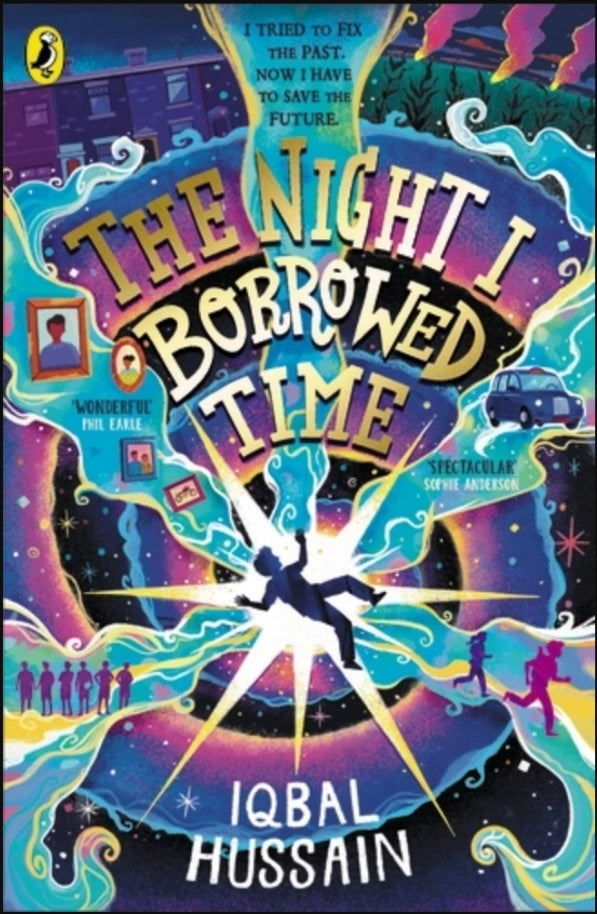 Book cover of The Night I Borrowed Time by Iqbal Hussain