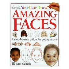 Book cover of You Can Draw Amazing Faces by Kim Gable