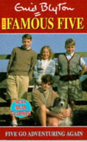 Book cover of Five Go Adventuring Again by Enid Blyton