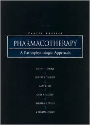 Book cover of Pharmacotherapy: A Pathophysiologic Approach by Joseph T. DiPiro