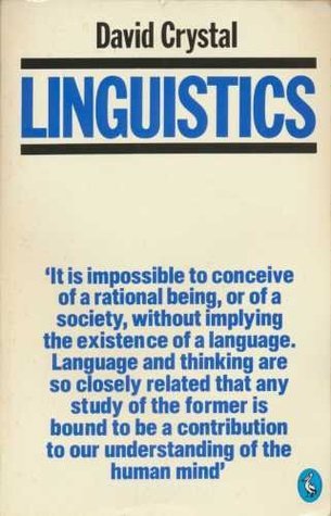 Book cover of Linguistics by David Crystal