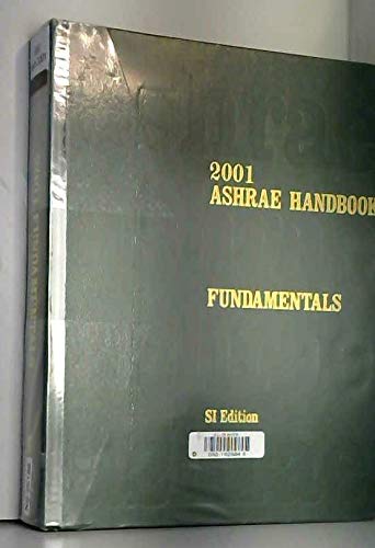 Book cover of Fundamentals: 2001 ASHRAE Handbook : Inch-Pound Edition by Robert Parsons (Ed.)