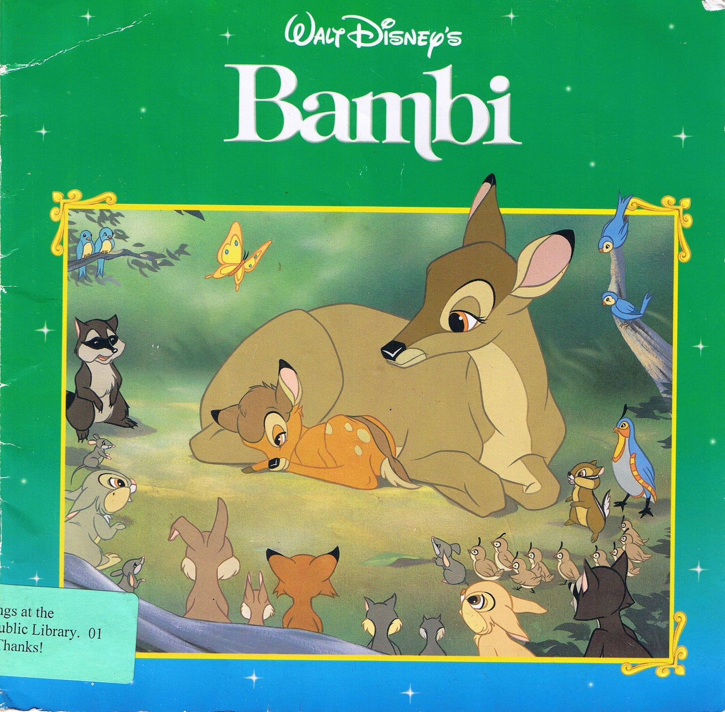 Book cover of Walt Disney's Bambi by Dalmation Press