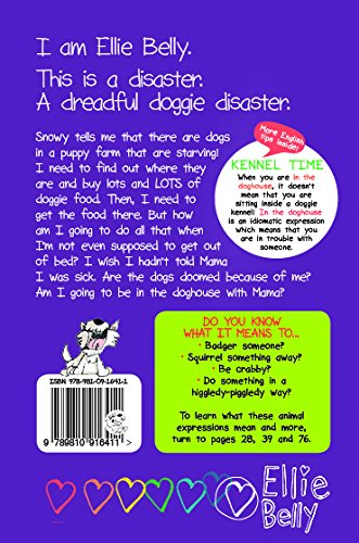 Book cover of Ellie Belly : Pawful Peril #7 by Eliza Teoh