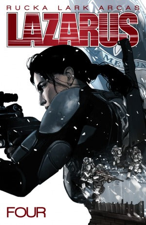 Book cover of Lazarus, Vol. 4: Poison by Greg Rucka, Michael Lark (Illus.), Owen Freeman (Cover Artist)
