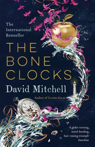 Book cover of The Bone Clocks by David Mitchell