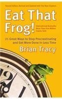 Book cover of Eat That Frog by Brian Tracy