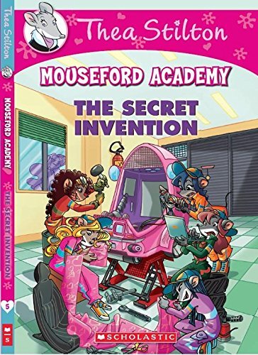 Book cover of The Secret Invention by Thea Stilton