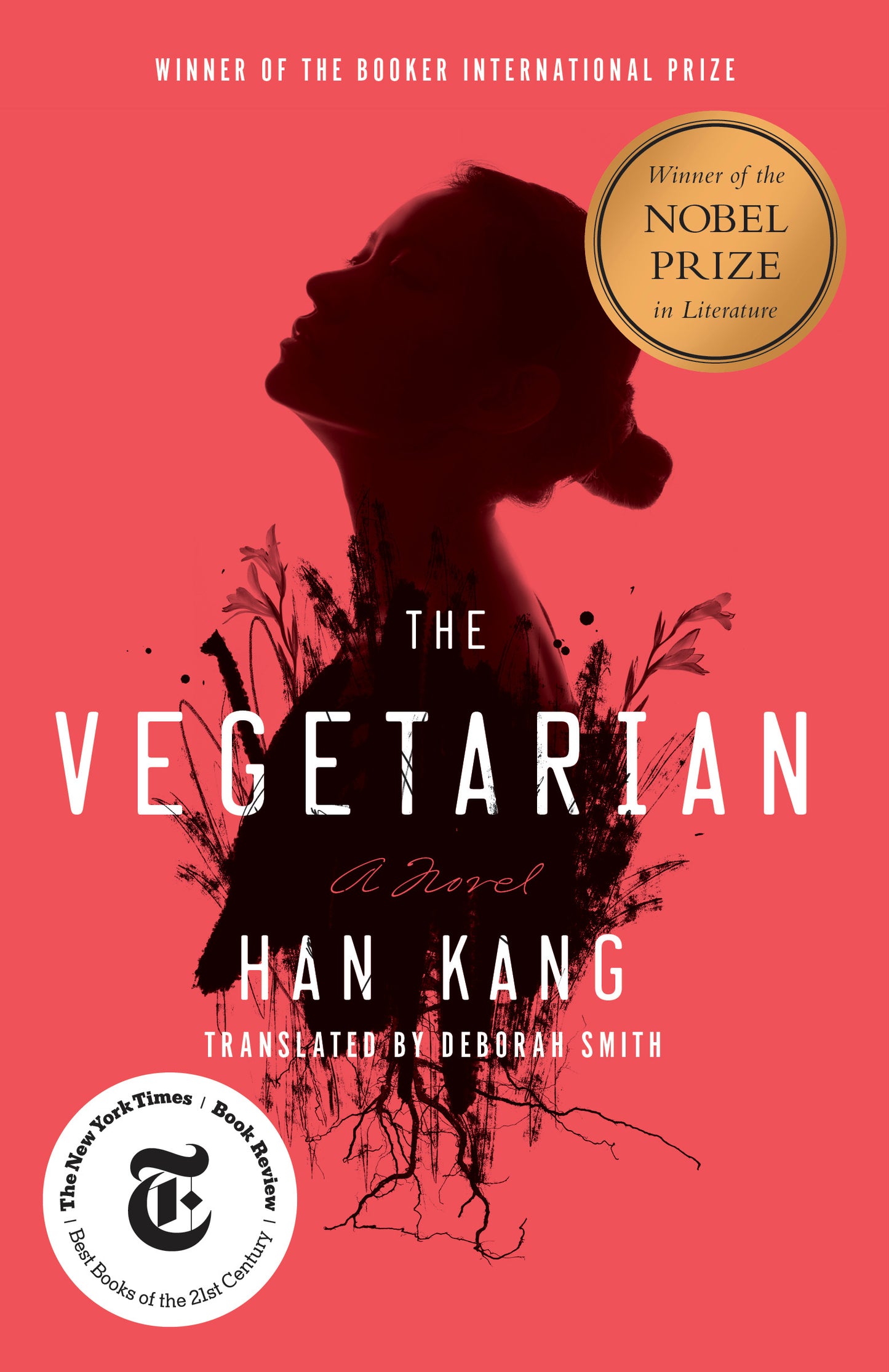 Book cover of The Vegetarian by Han Kang, Deborah Smith (Trans.)
