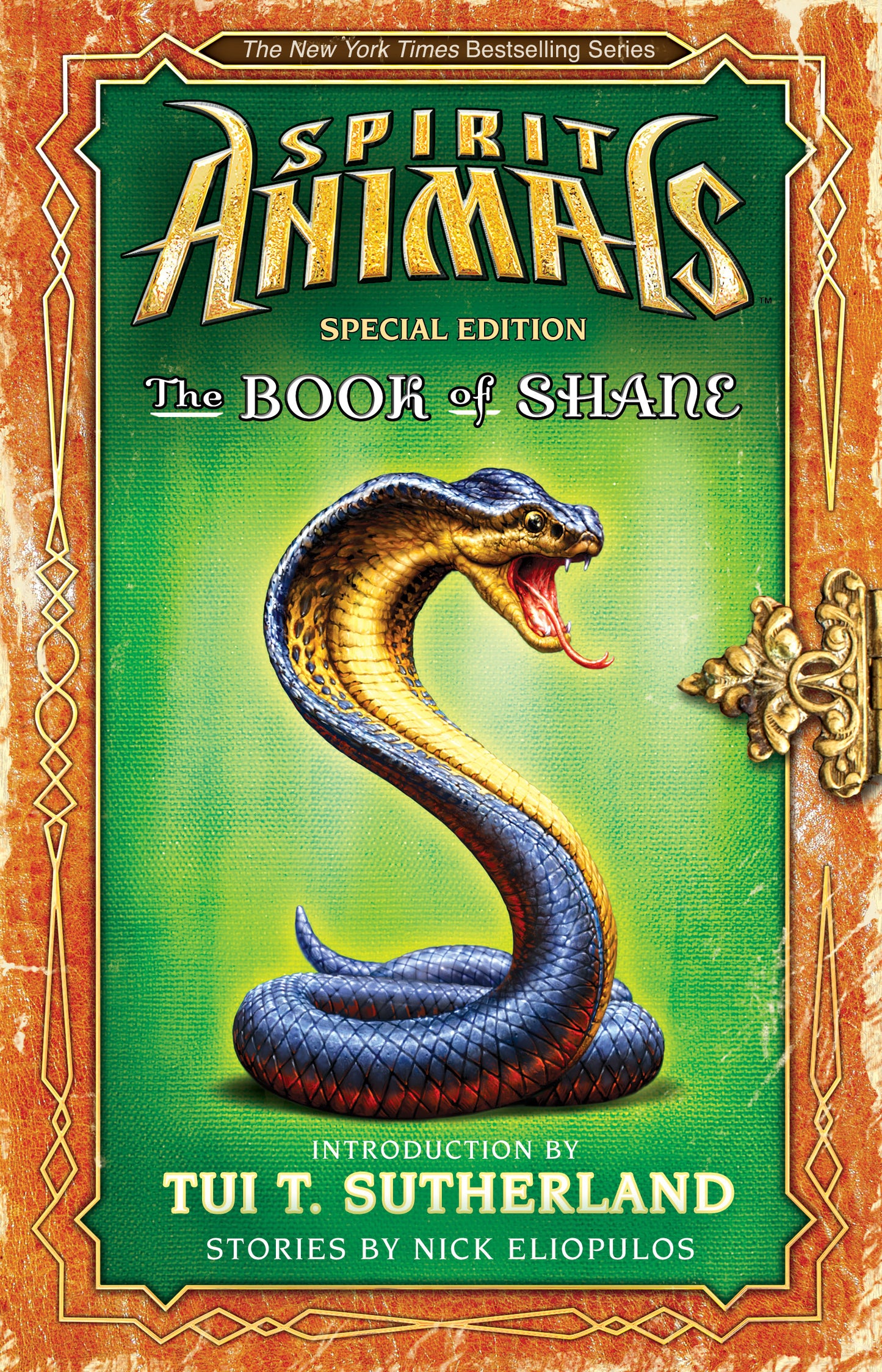 Book cover of The Book of Shane: Complete Collection (Spirit Animals: Special Edition): Complete Collection by Nick Eliopulos, Tui T. Sutherland (Foreword)