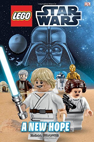 Book cover of Lego Star Wars A New Hope by Emma Grange